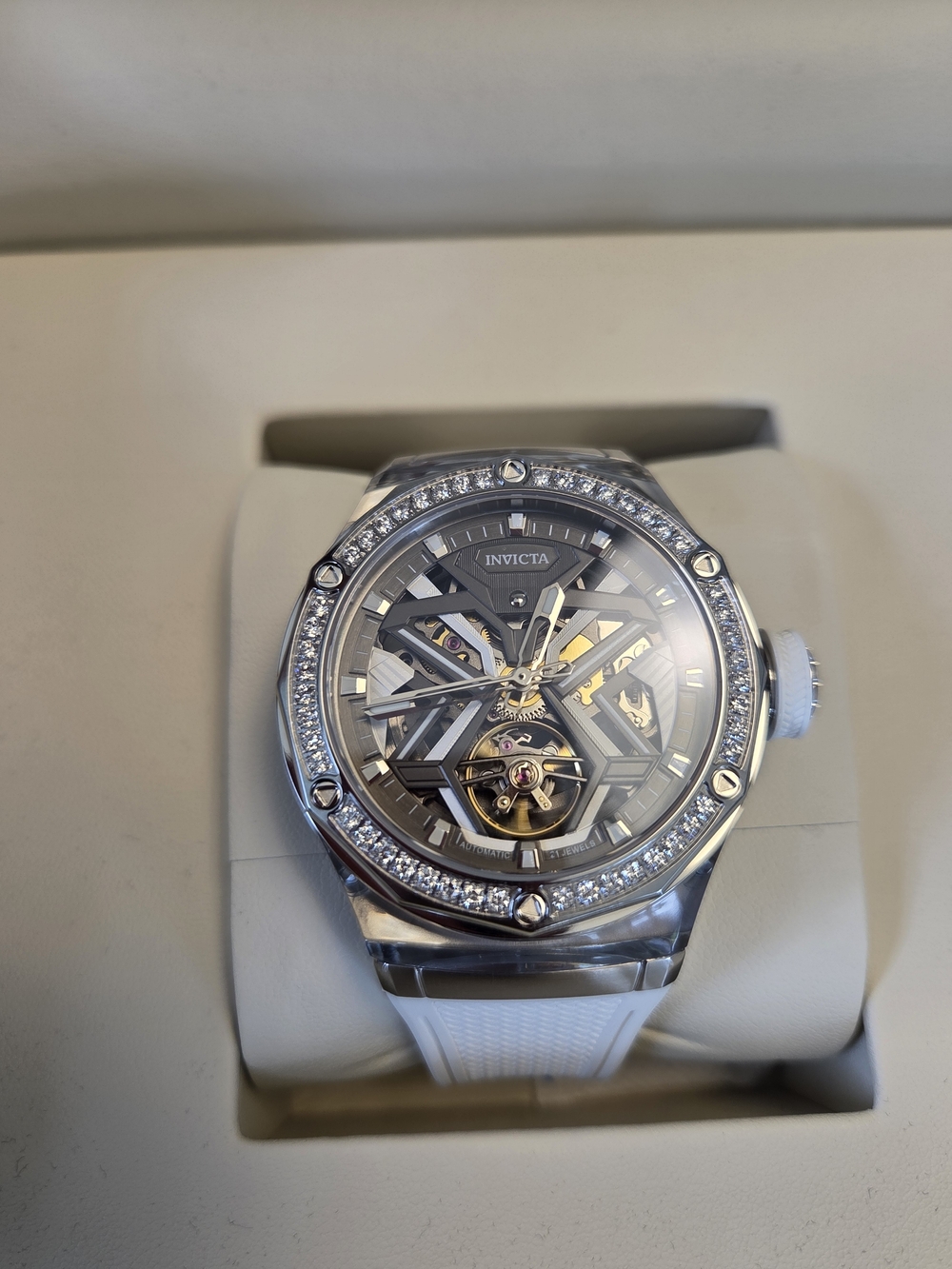 Invicta Automatic With Diamond Bezel